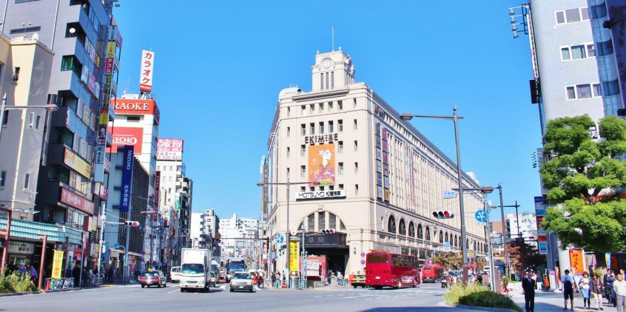 Sakura Cross Hotel Ueno Iriya Tōkyō Extérieur photo